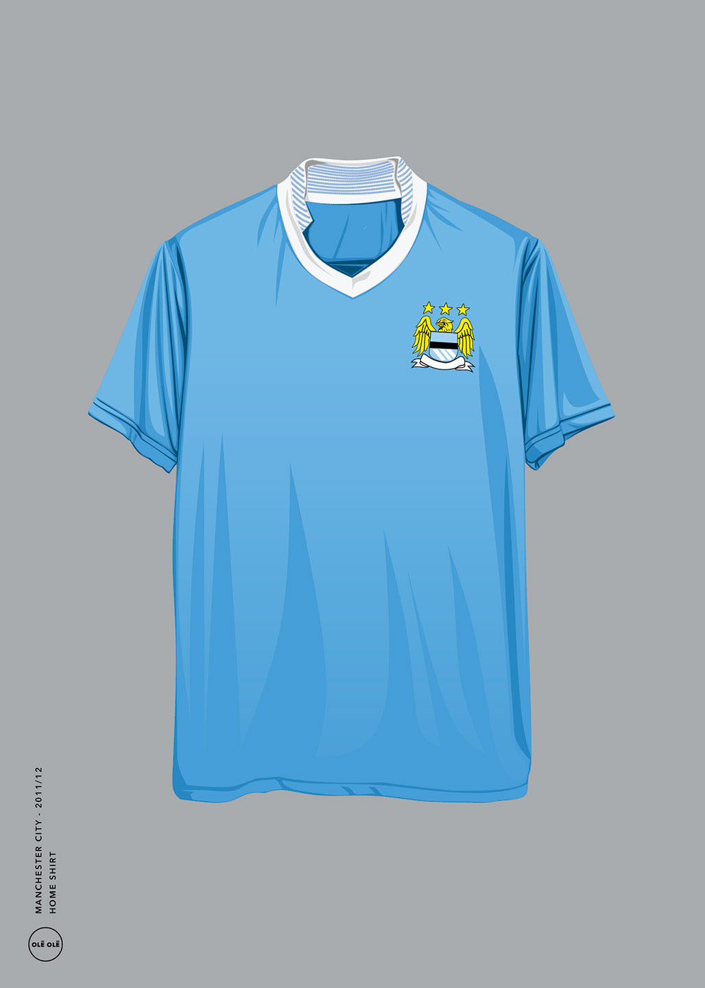 Køb Man City - Home Shirt 2011/12 af Olé Olé - Pris 246.00 kr. Køb Man City - Home Shirt 2011/12 af Olé Olé - Pris 246.00 kr.