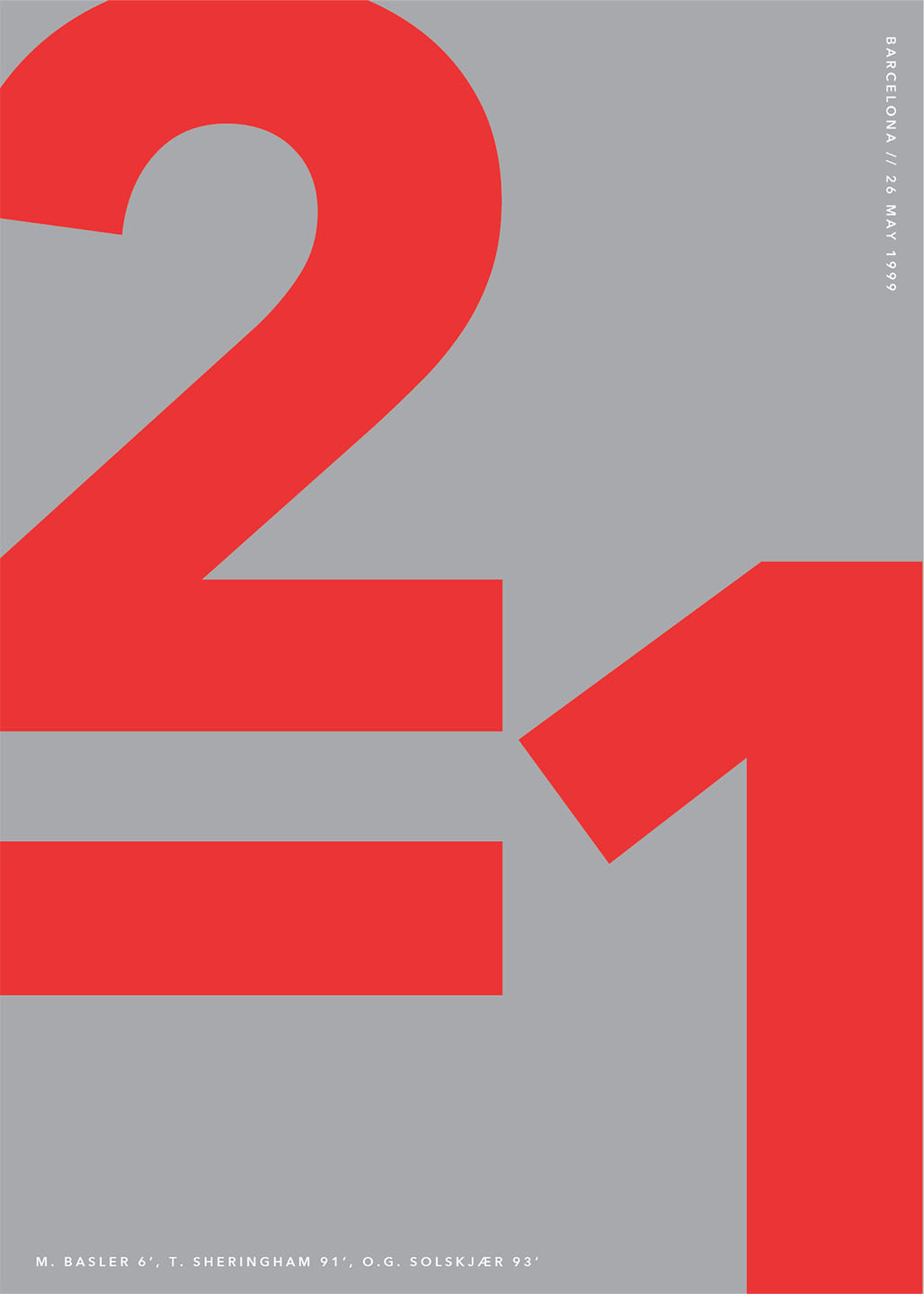 Køb Man Utd, 2-1 26 May 1999 af Olé Olé - Pris 246.00 kr. Køb Man Utd, 2-1 26 May 1999 af Olé Olé - Pris 246.00 kr.