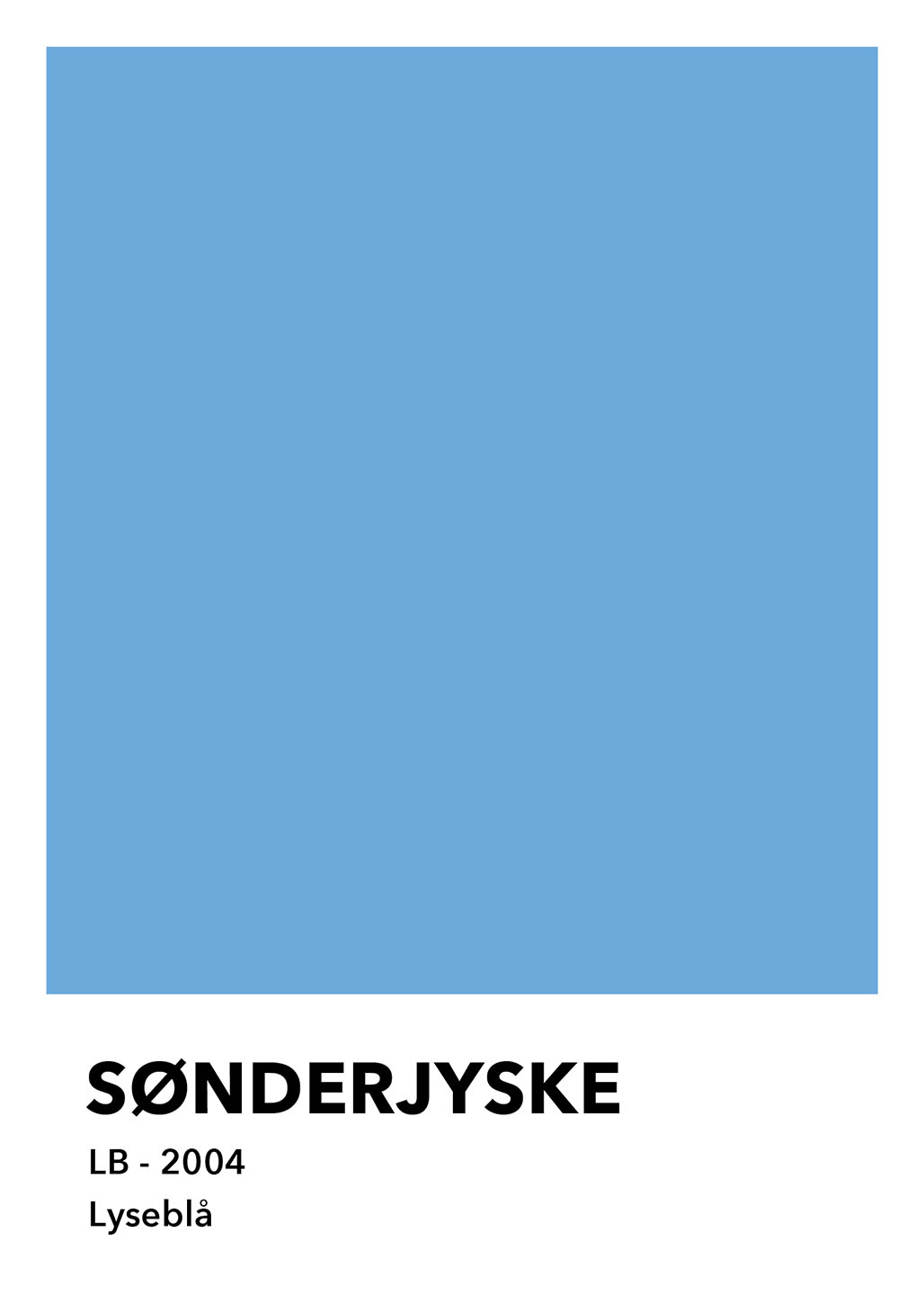Køb Sønderjyske - Lyseblå af Olé Olé - Pris 246.00 kr.