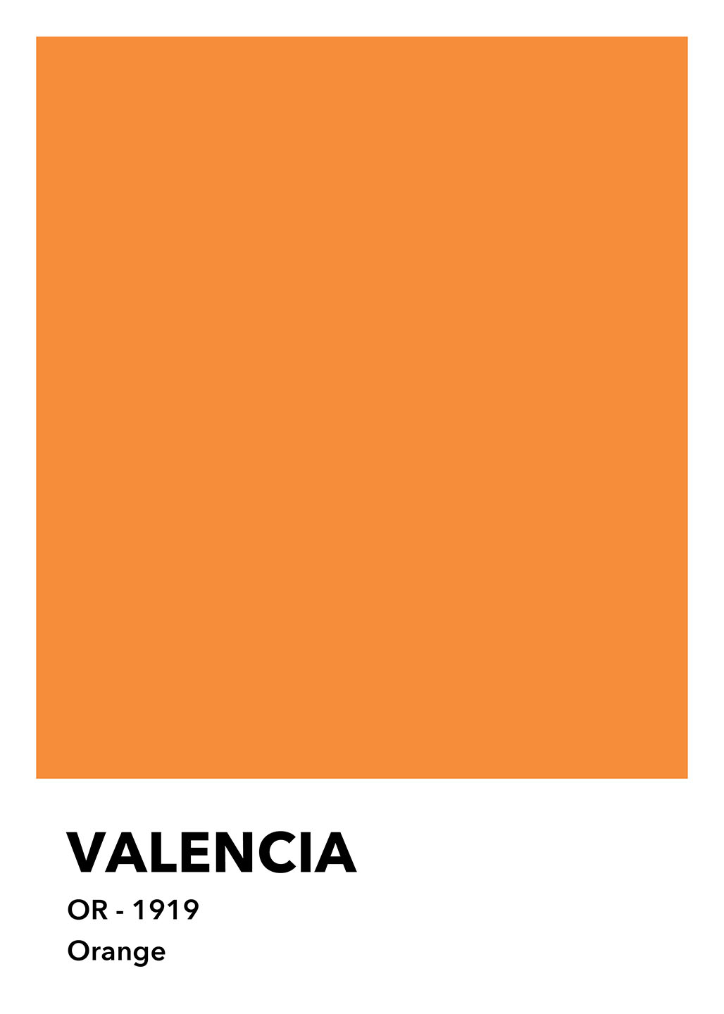 Valencia - Orange af Olé Olé