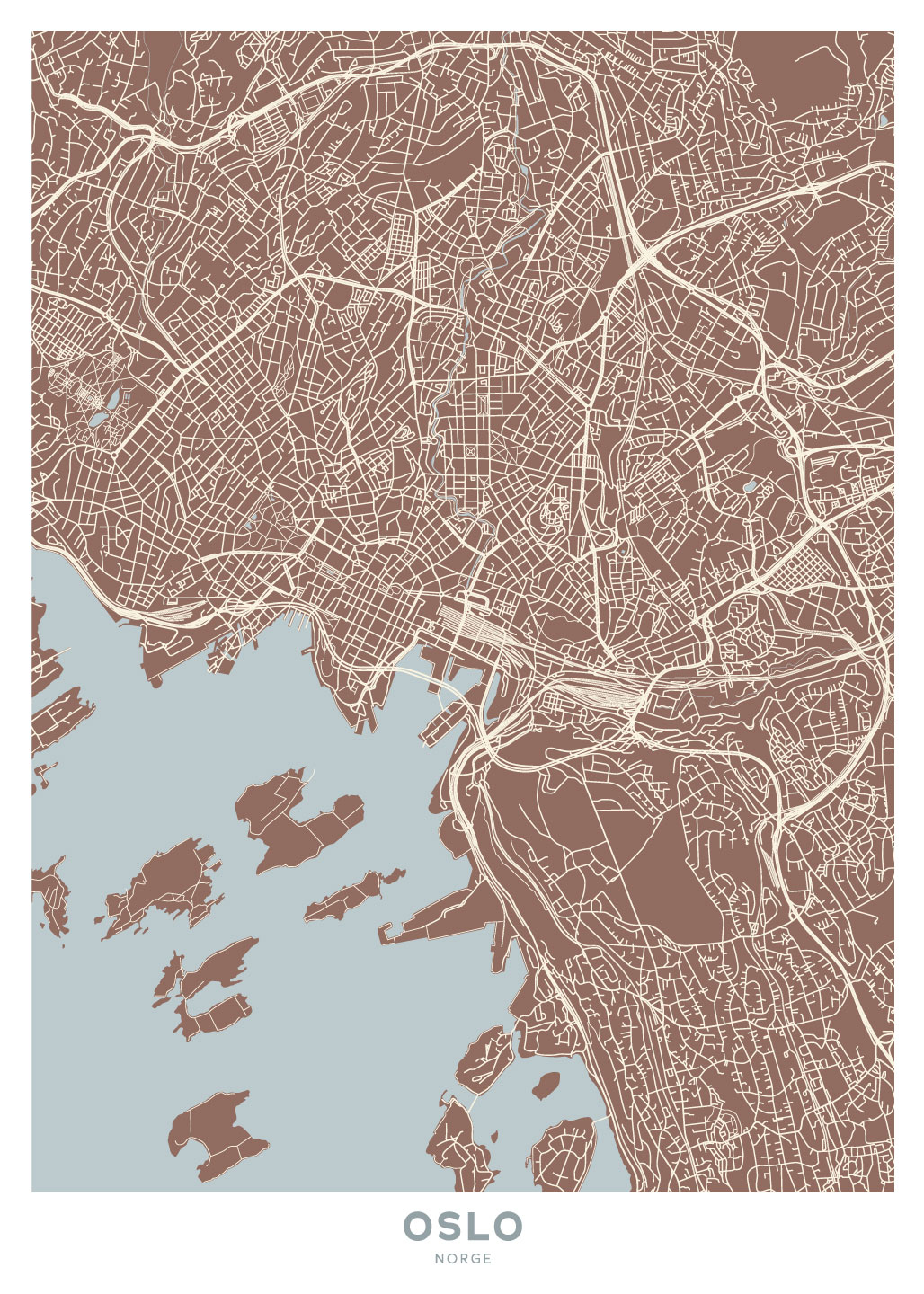 Køb Oslo Kort af Illux - Pris 189.00 kr. Køb Oslo Kort af Illux - Pris 189.00 kr.