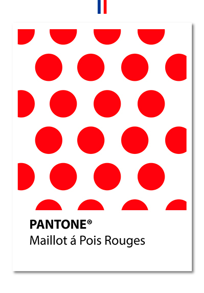 Billede af Pantone Maillot PoisRouges af Plakatwerket