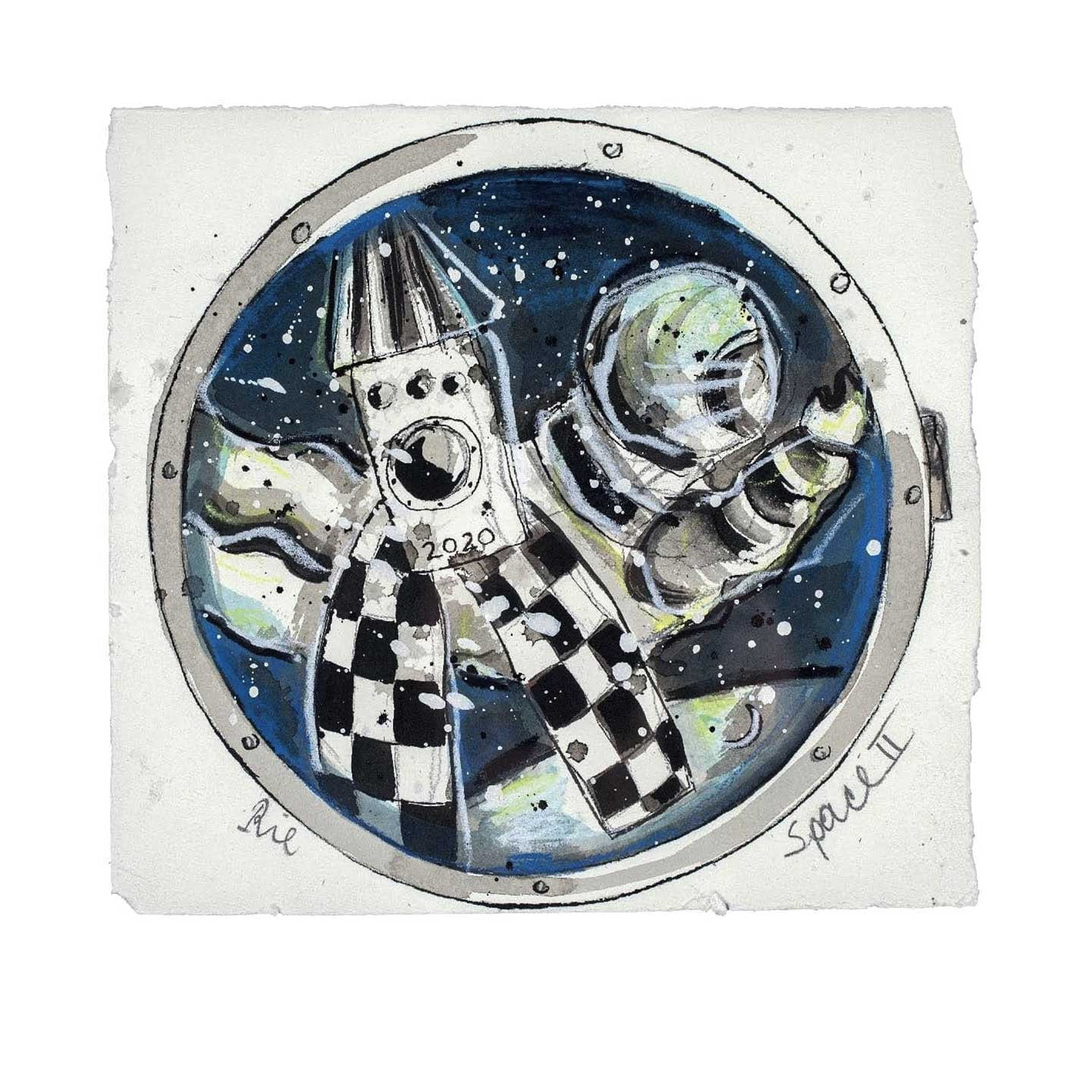 Køb Space 6 af Anne Marie Johansen - Pris 250.00 kr. Køb Space 6 af Anne Marie Johansen - Pris 250.00 kr.