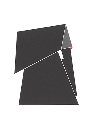 Image of Rød plet af PaperArt
