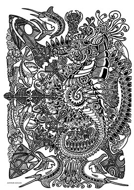 Image of Sea Horse Fin af Ammar Keylani