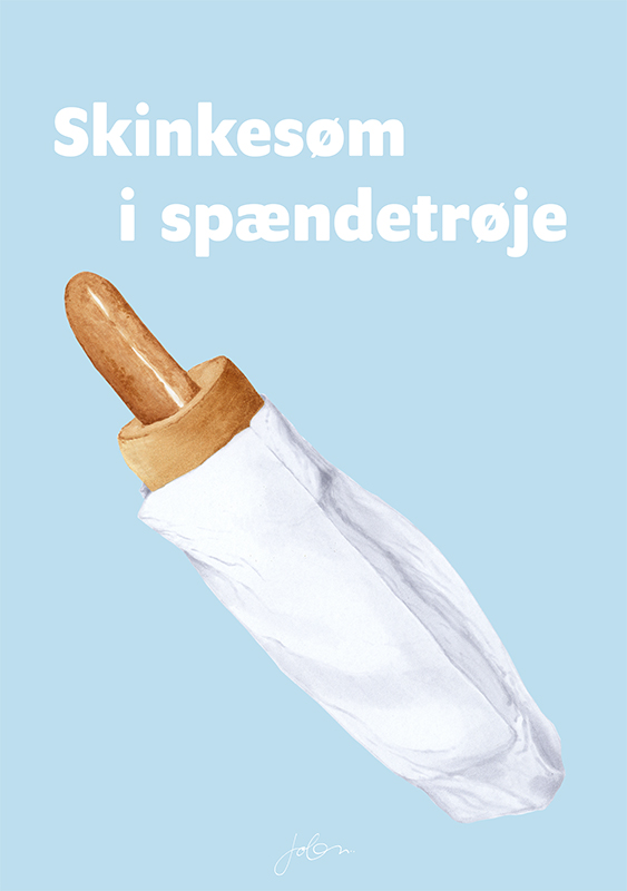Image of Skinkesøm i spændetrøje af Joan Glintborg Vissing