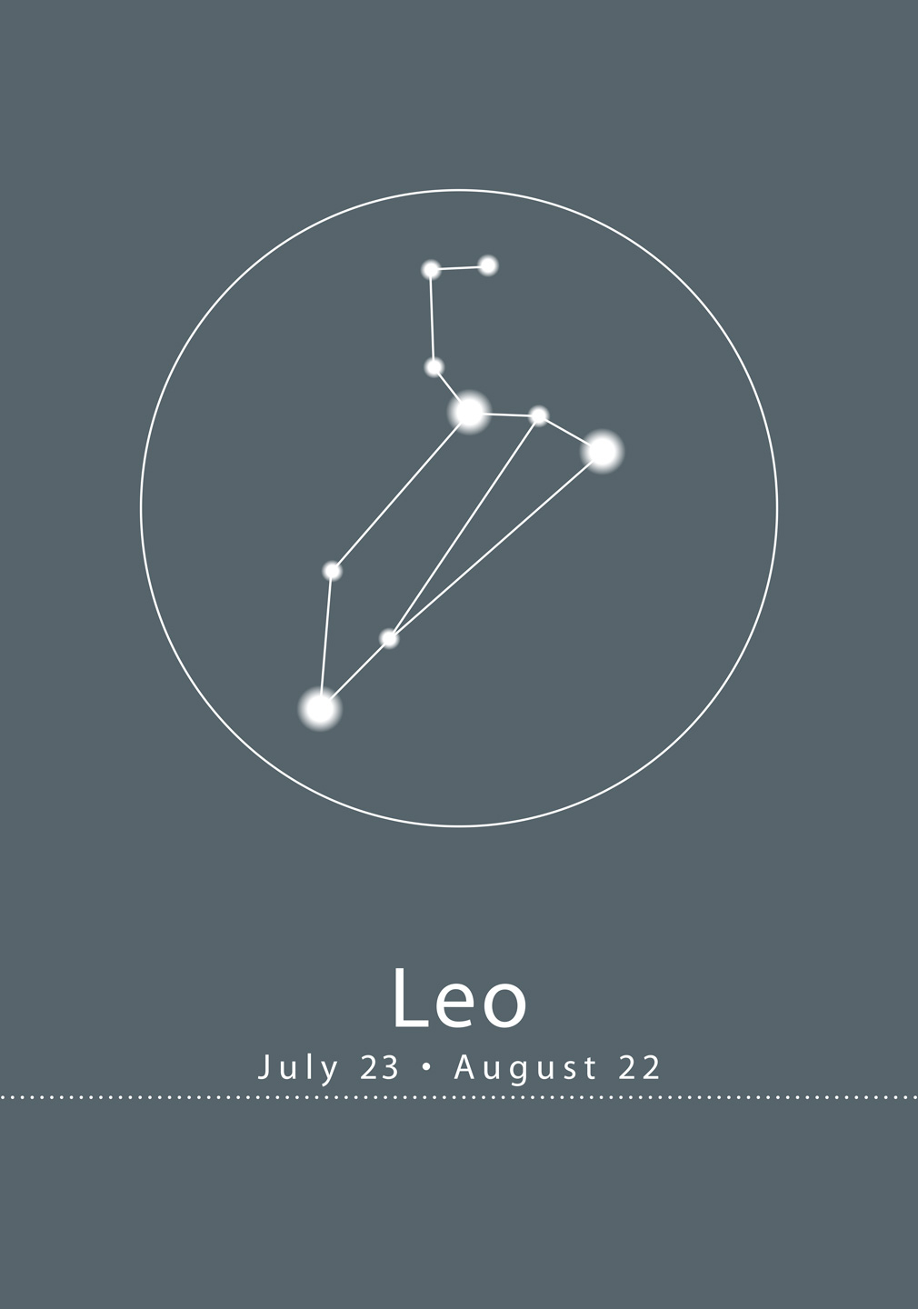 Billede af Stjernetegn - Leo af Ten Valleys