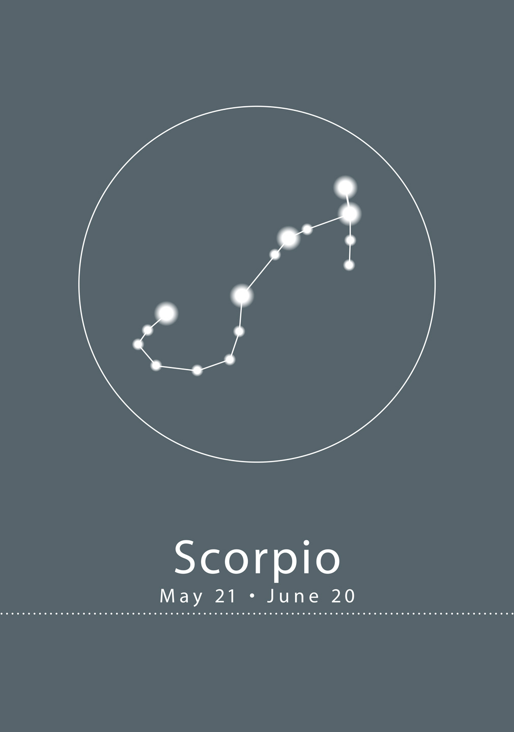 Se Stjernetegn - Scorpio af Ten Valleys hos Illux.dk