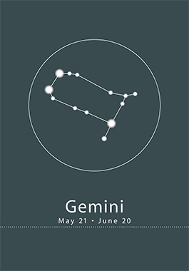 Image of Stjernetegn - Gemini af Ten Valleys