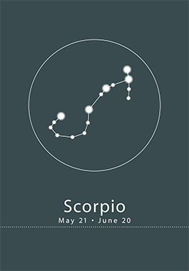 Image of Stjernetegn - Scorpio af Ten Valleys
