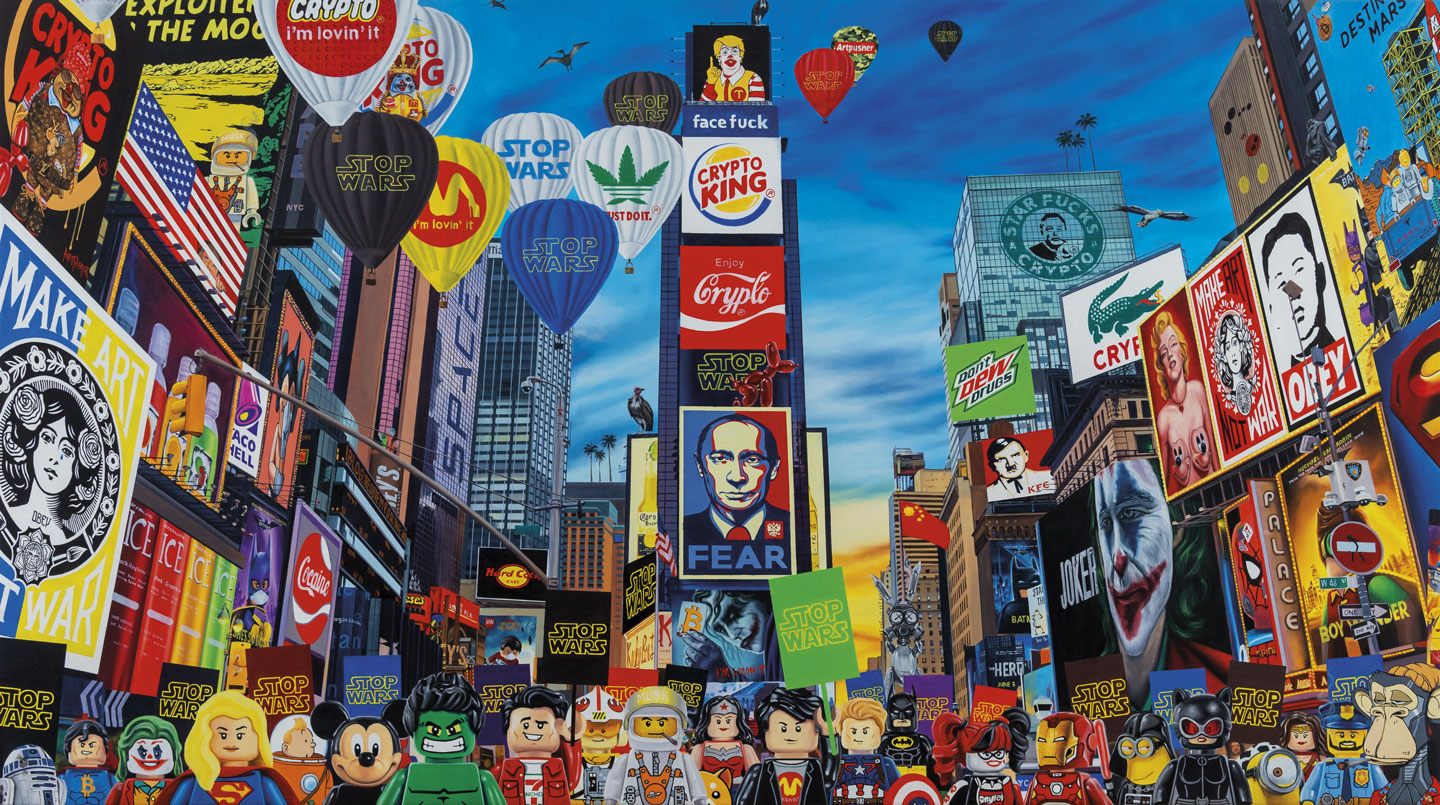 Køb STOP WARS af Artpusher - Pris 1120.00 kr. Køb STOP WARS af Artpusher - Pris 1120.00 kr.