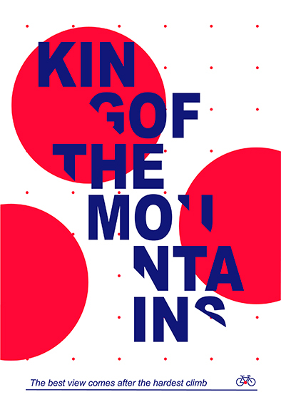 Se King of the mountains 2023 af Plakatwerket hos Illux.dk