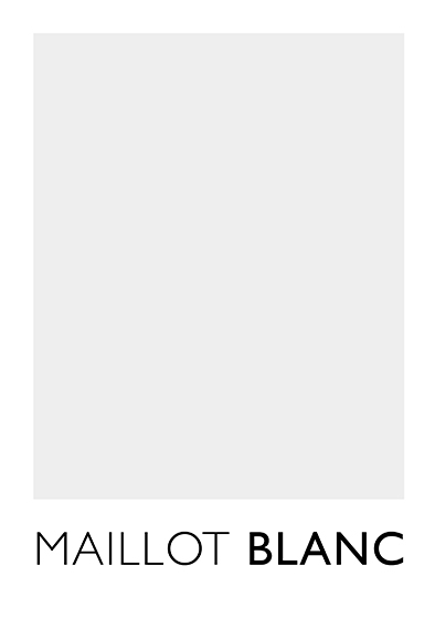 Køb Maillot Blanc 2023 af Plakatwerket - Pris 189.00 kr. Køb Maillot Blanc 2023 af Plakatwerket - Pris 189.00 kr.