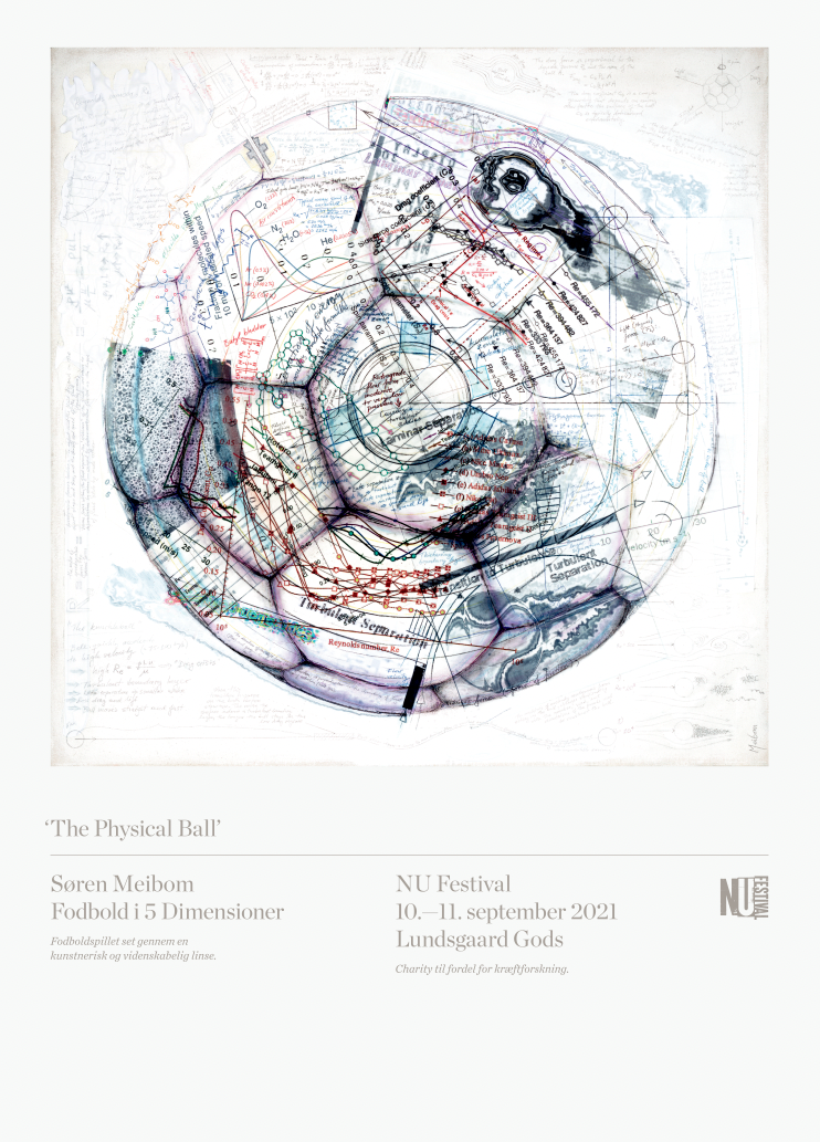 Billede af The Physical Ball NU Festival poster af S?ren Meibom