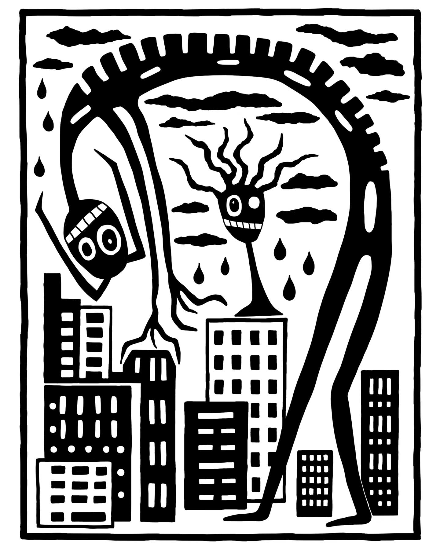 Uvæsen #1 af Pia Valentin Sørensen