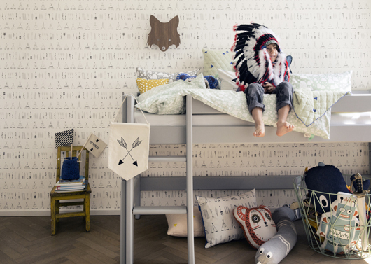 Image of Native tapet af Ferm Living