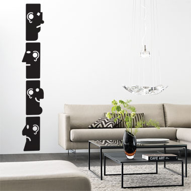 Image of Mood wallsticker af Morten Rostgaard Olsen 17x115 cm