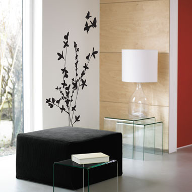 Se My branches wallsticker af Heidi Holm Pedersen, 40x60 cm hos Illux.dk